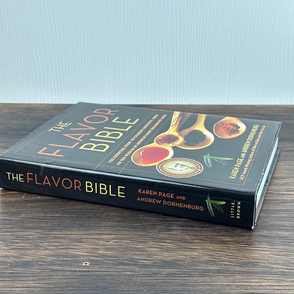 The Flavor Bible Karen Page Andrew Dornenburg Hardcover Culinary Guide Book